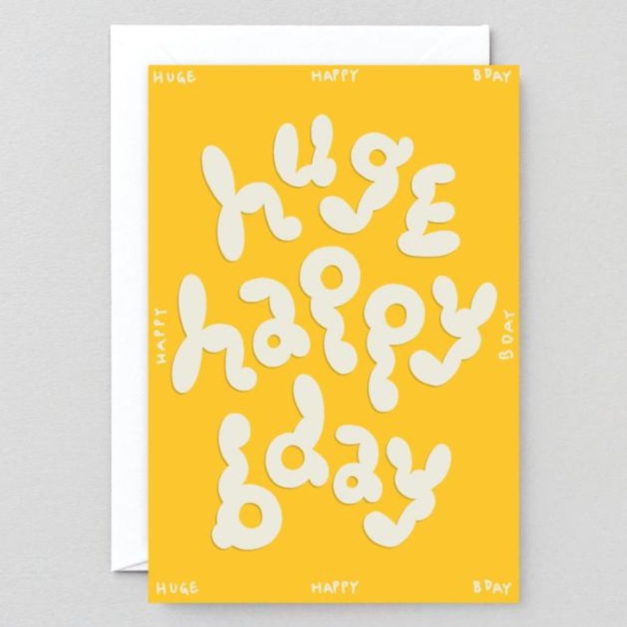 Lifestyle HUNTER JONES | Huge Happy Bday Card By Micke Lindebergh