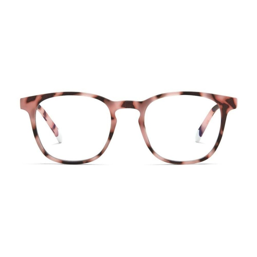 Lifestyle HUNTER JONES | Barner Dalston Blue Light Glasses - Pink Tortoise