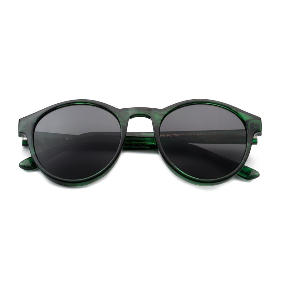 Lifestyle HUNTER JONES | A.Kjaerbede Marvin Sunglasses - Green Marble Transparent