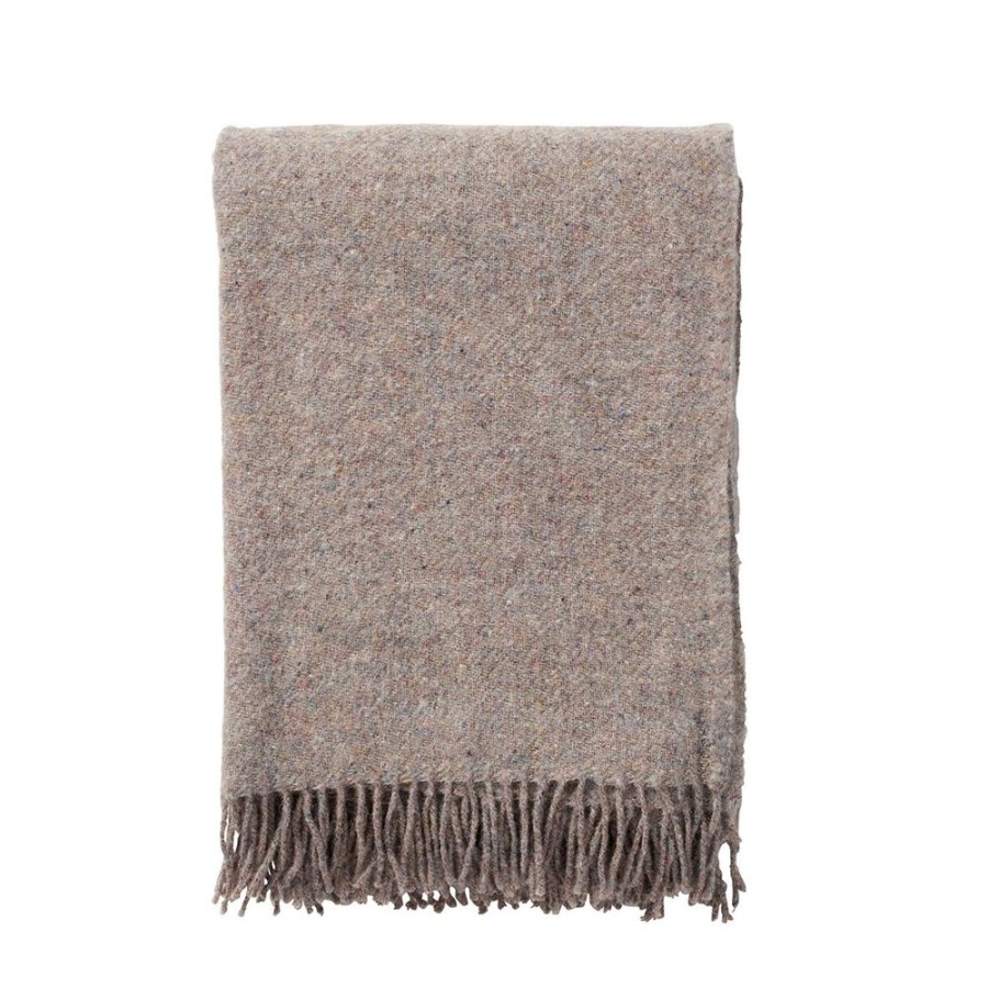 Textiles & Rugs HUNTER JONES | Klippan Earth Recycled Wool & Lambswool - Light Grey