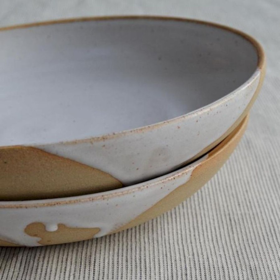 Ceramics & Glass HUNTER JONES | Glazed Dish Bowl By Charlotte Miller