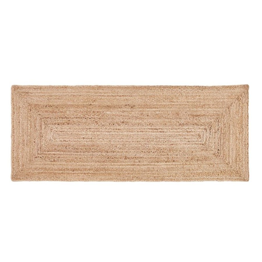 Textiles & Rugs HUNTER JONES | Rectangular Natural Jute Runner 60 X 245 Cm