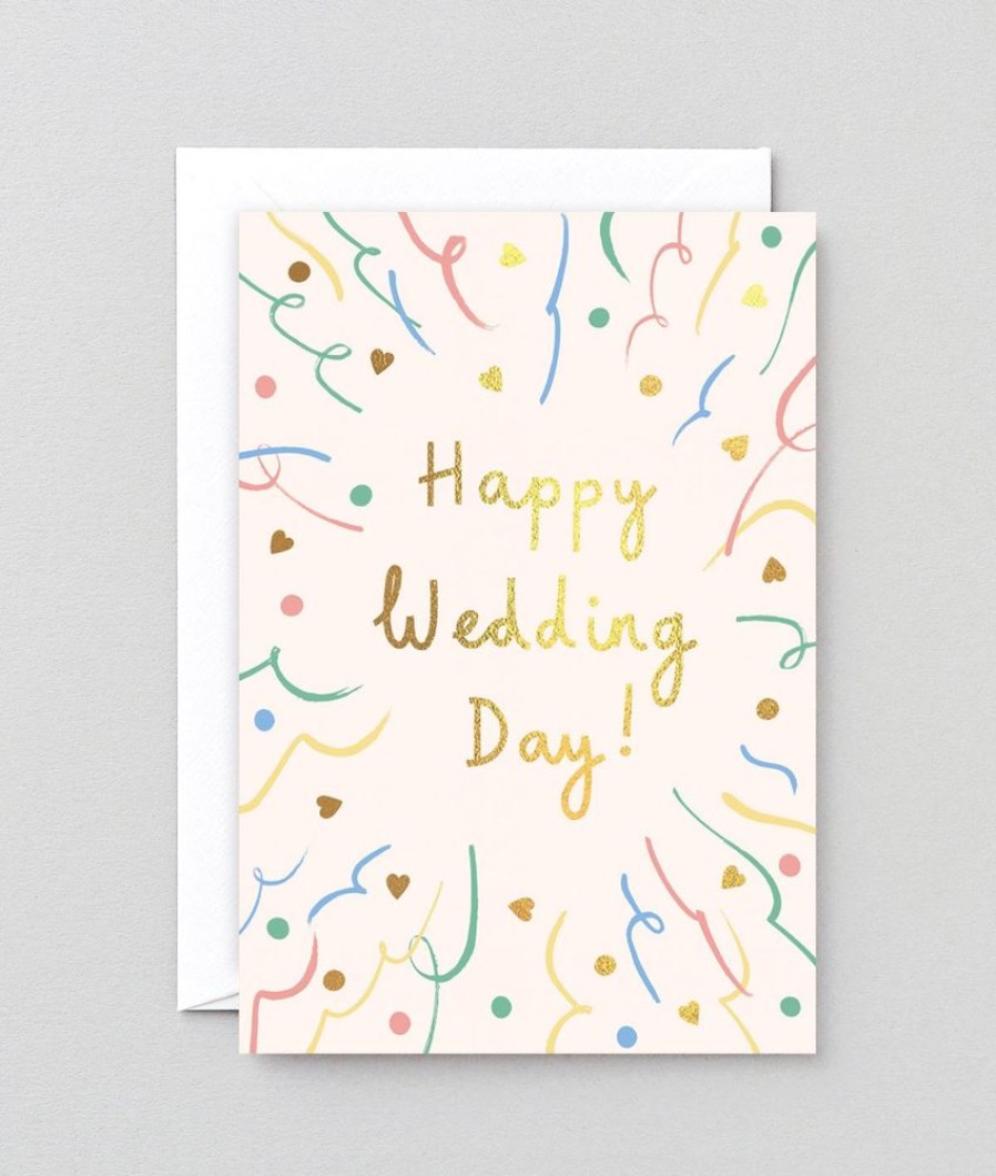 Lifestyle HUNTER JONES | Happy Wedding Day Wrap Card