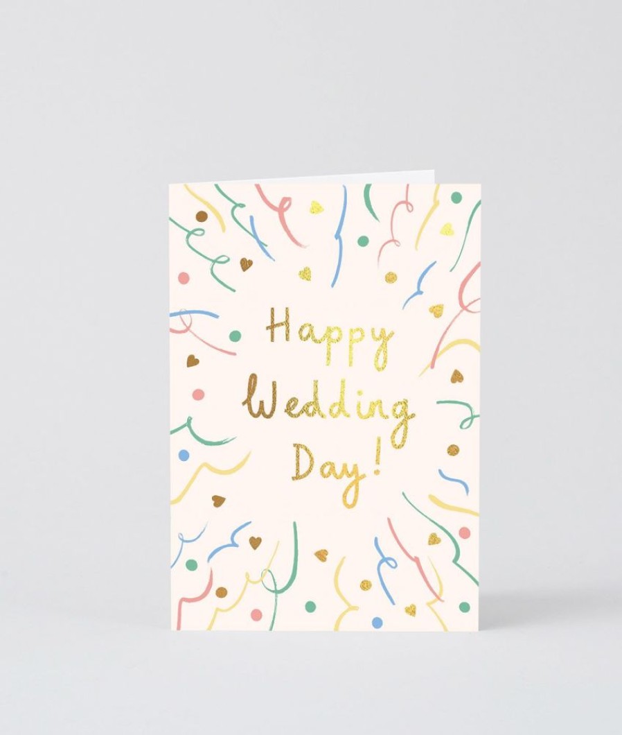 Lifestyle HUNTER JONES | Happy Wedding Day Wrap Card