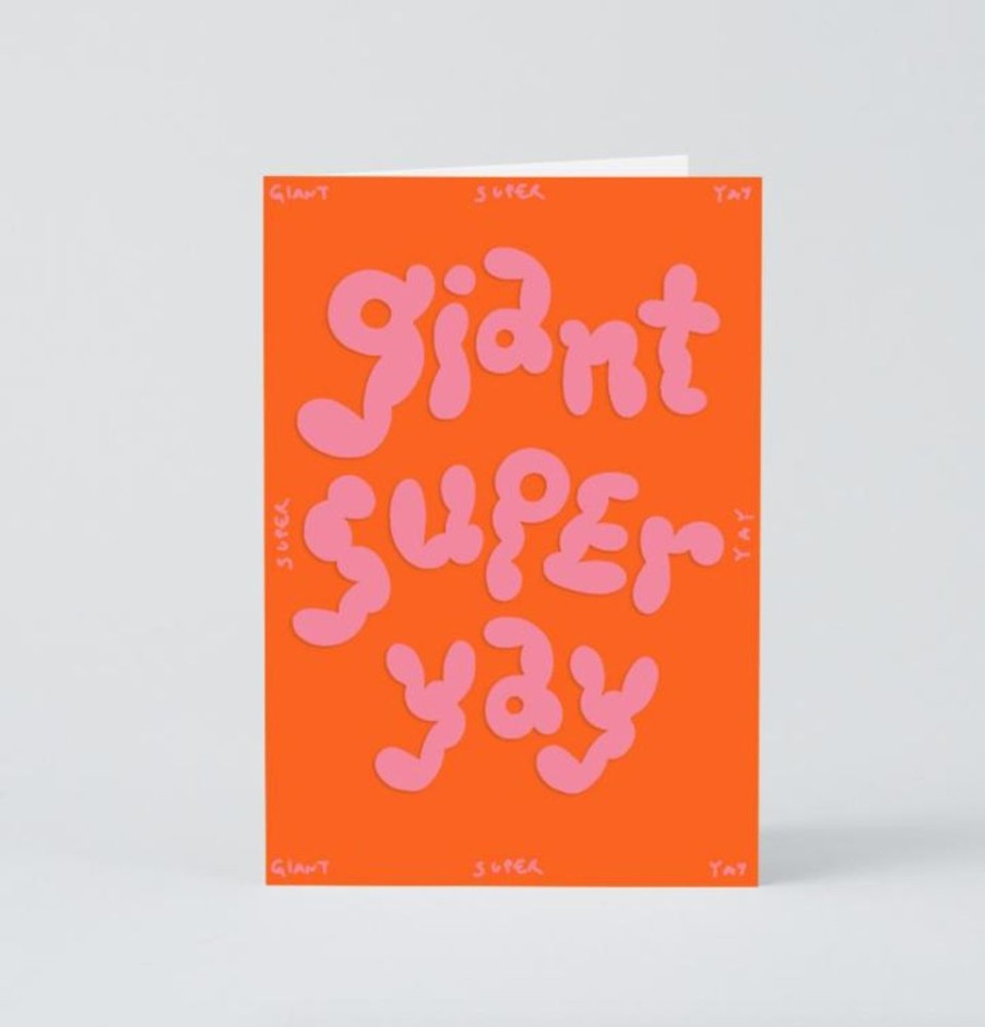 Lifestyle HUNTER JONES | Giant Super Yay Card By Micke Lindebergh