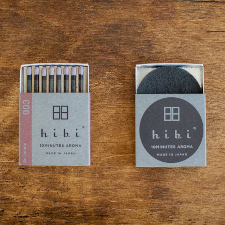 Home Fragrance HUNTER JONES | Hibi Incense Sticks - Geranium