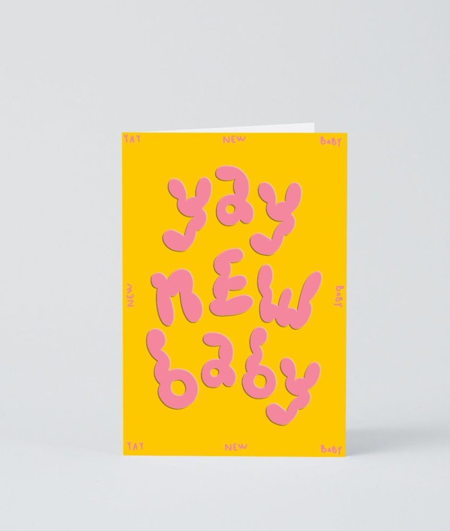 Lifestyle HUNTER JONES | Yay New Baby Card By Micke Lindebergh