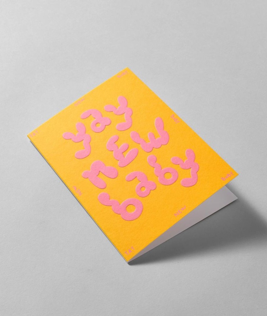 Lifestyle HUNTER JONES | Yay New Baby Card By Micke Lindebergh