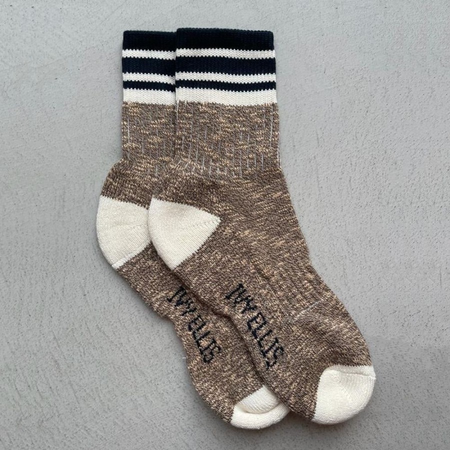 Lifestyle HUNTER JONES | Ivy Ellis The Sandwood Slub Socks