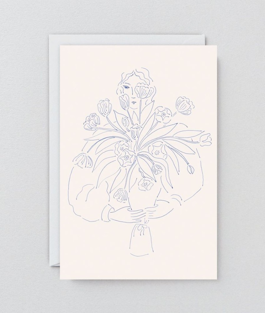 Lifestyle HUNTER JONES | Bunch Of Blooms Wrap Card