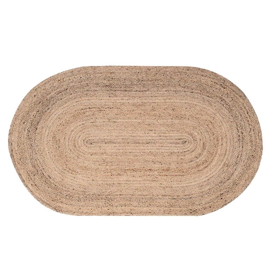 Textiles & Rugs HUNTER JONES | Oval Natural Jute Rug