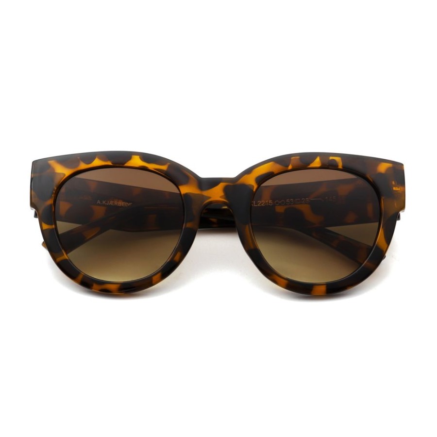 Lifestyle HUNTER JONES | A.Kjaerbede Lilly Sunglasses - Havana