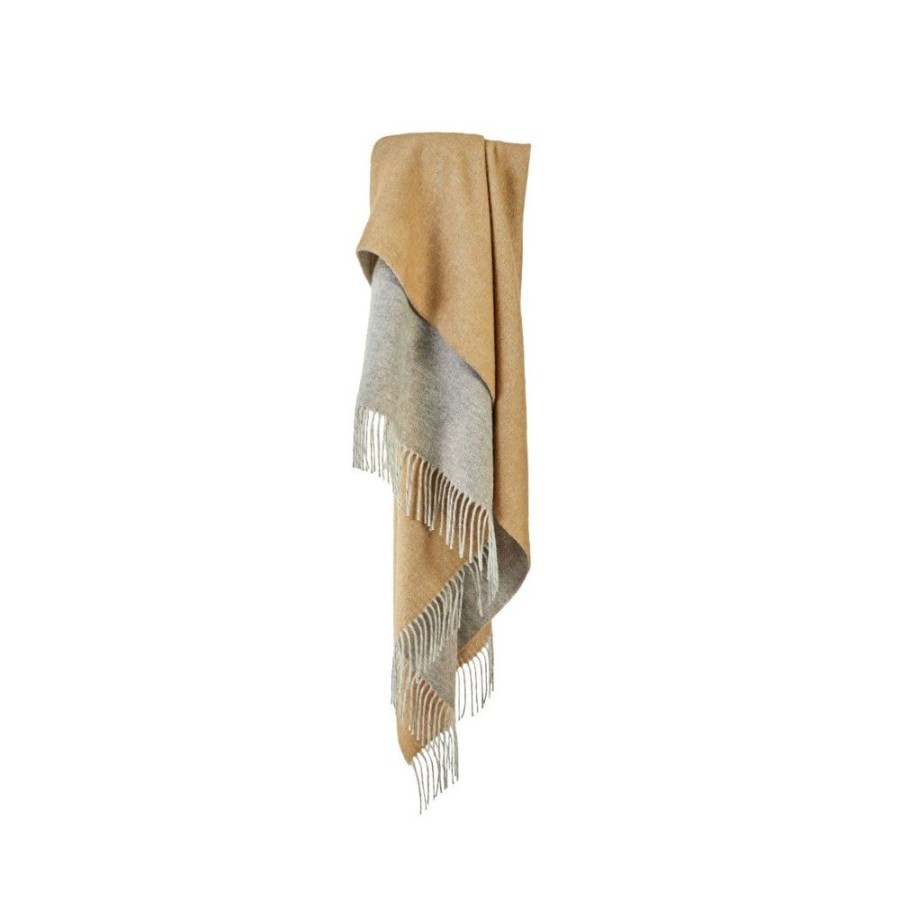 Textiles & Rugs HUNTER JONES | Tweedmill Wool Throw Desert