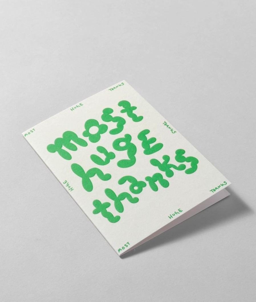 Lifestyle HUNTER JONES | Most Huge Thanks Card By Micke Lindebergh