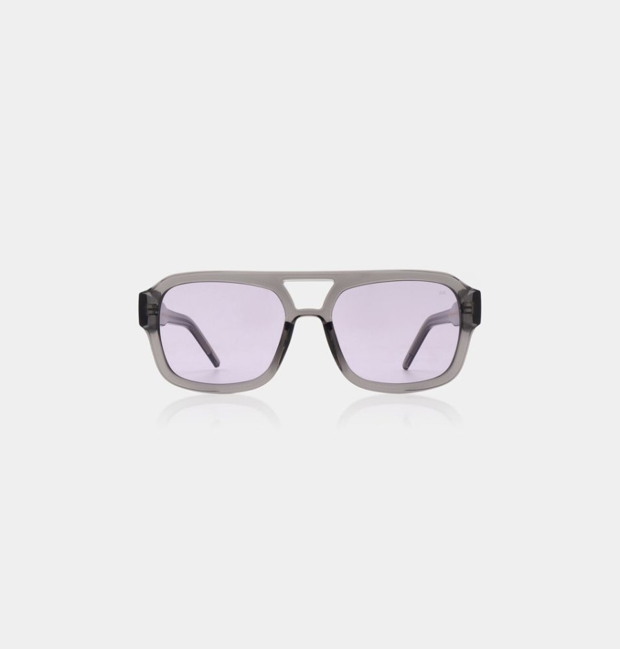 Lifestyle HUNTER JONES | A.Kjaerbede Kaya Sunglasses - Grey Transparent