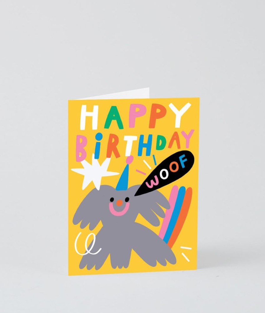 Lifestyle HUNTER JONES | Happy Birthday Woof Card By Maria Ramos