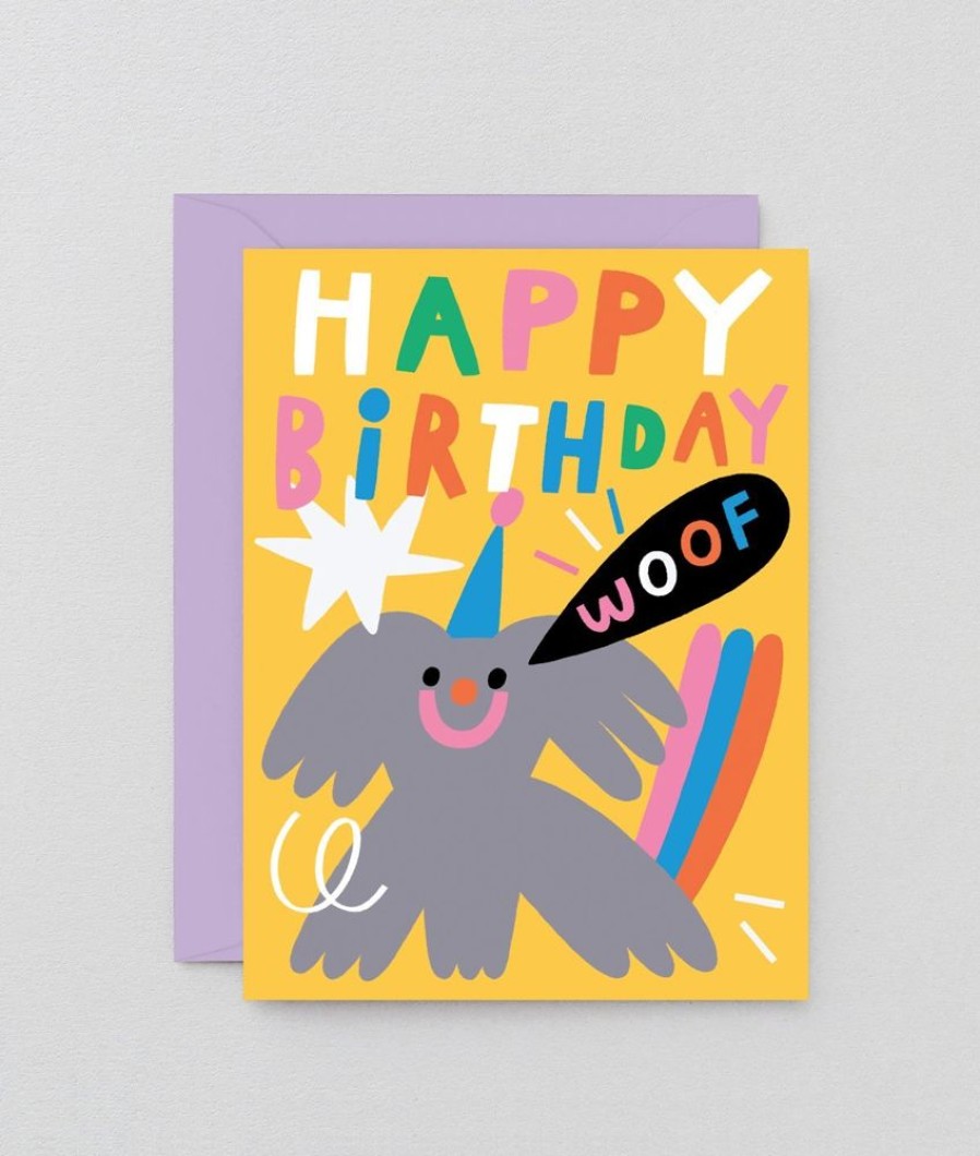 Lifestyle HUNTER JONES | Happy Birthday Woof Card By Maria Ramos