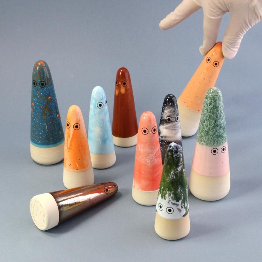 Ceramics & Glass HUNTER JONES | Studio Arhoj Ceramic Ghost - Orange