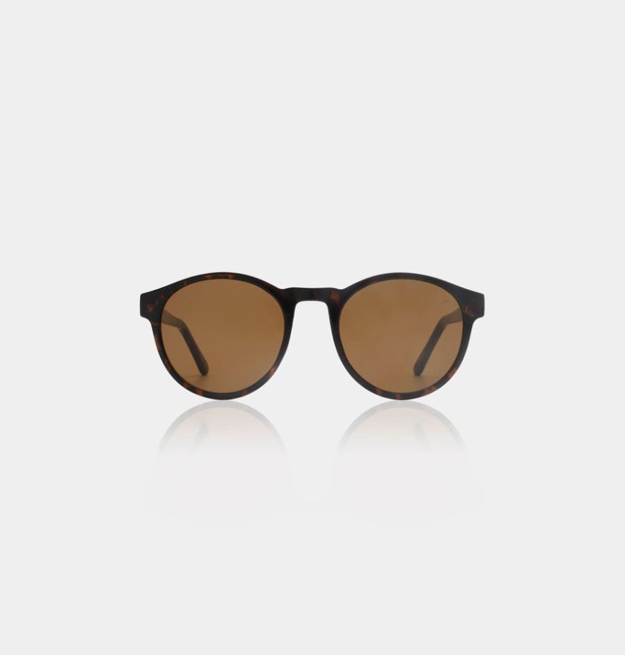 Lifestyle HUNTER JONES | A.Kjaerbede Marvin Sunglasses - Demi-Tortoise