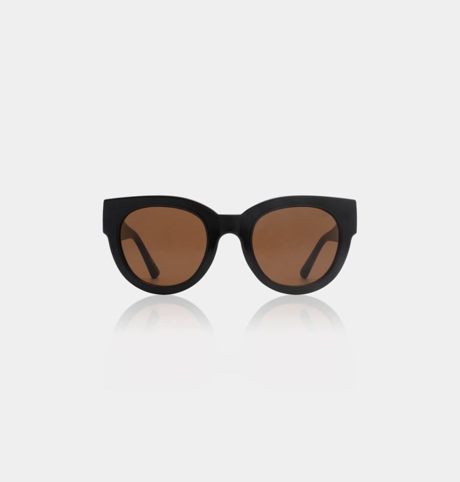 Lifestyle HUNTER JONES | A.Kjaerbede Lilly Sunglasses - Black