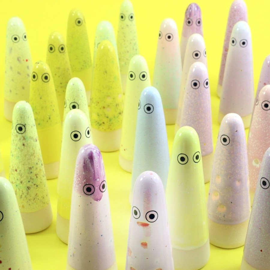 Ceramics & Glass HUNTER JONES | Studio Arhoj Ceramic Ghost - Yellow