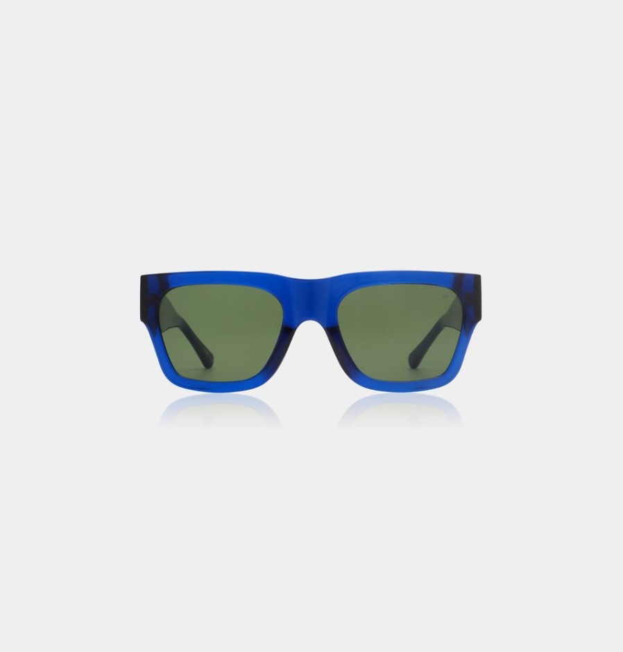 Lifestyle HUNTER JONES | A.Kjaerbede Agnes Sunglasses - Dark Blue Transparent